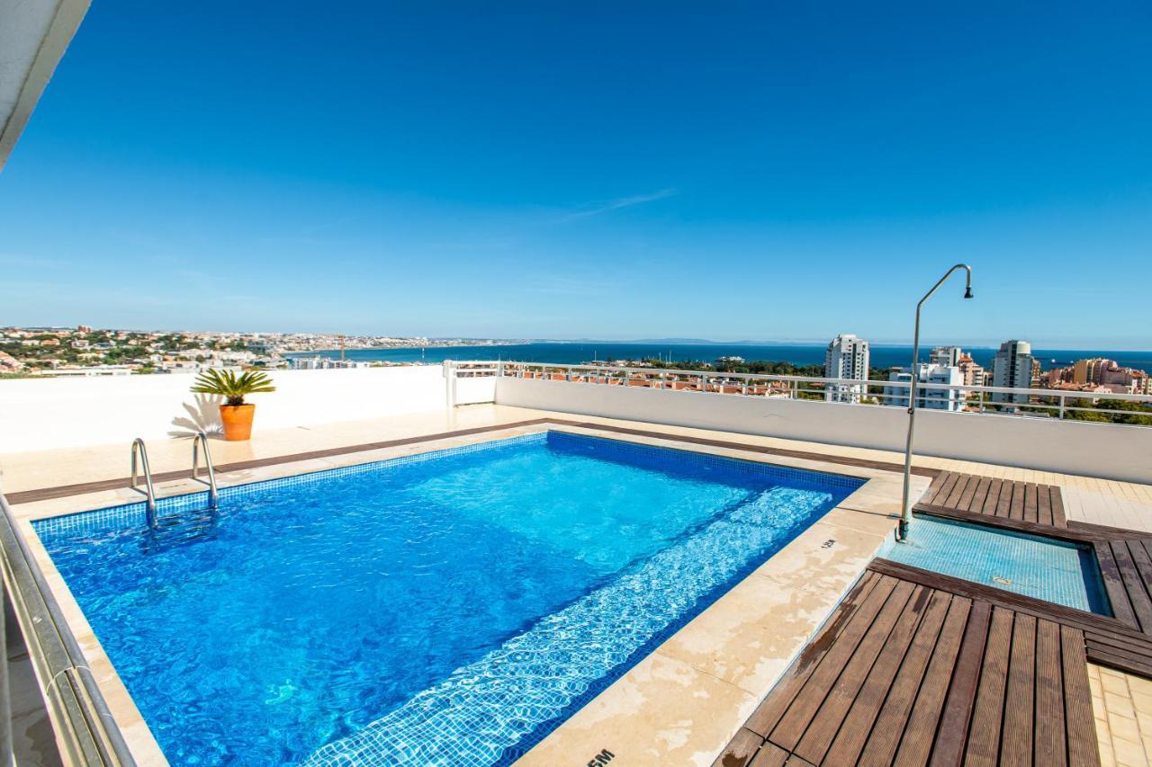 Amazing Sea View Apt With Pool Cascais - Atjoanas Luaran gambar