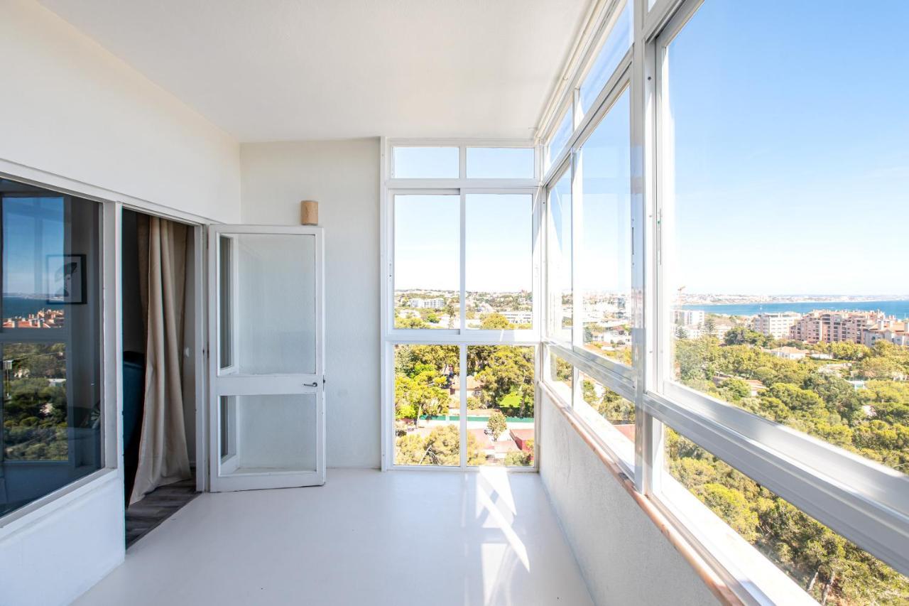 Amazing Sea View Apt With Pool Cascais - Atjoanas Luaran gambar