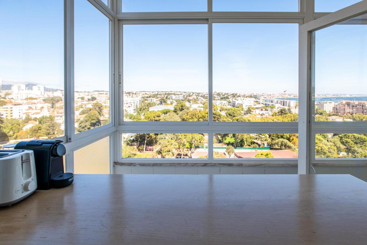 Amazing Sea View Apt With Pool Cascais - Atjoanas Luaran gambar