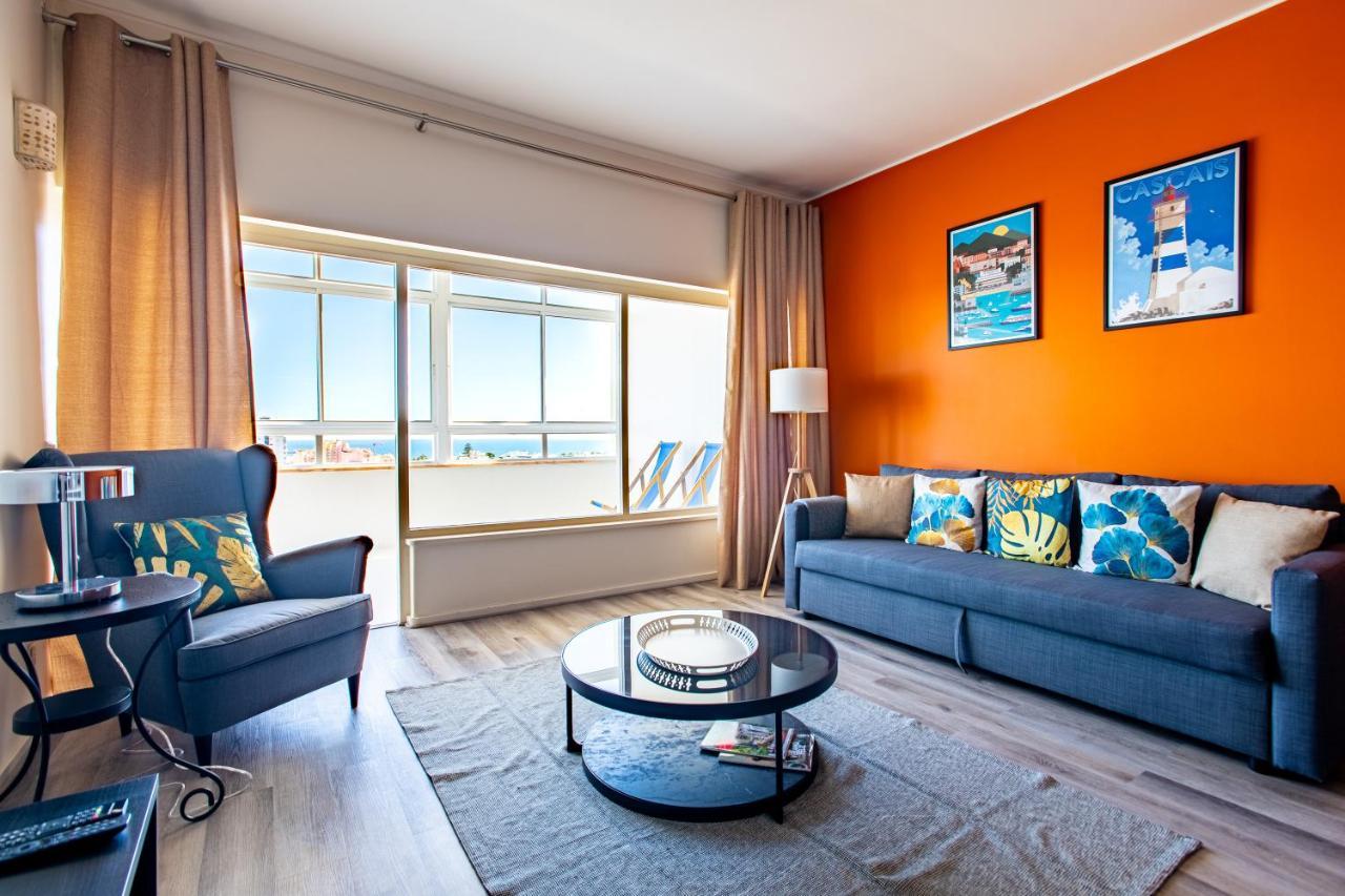 Amazing Sea View Apt With Pool Cascais - Atjoanas Luaran gambar