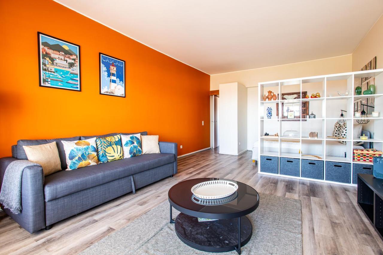 Amazing Sea View Apt With Pool Cascais - Atjoanas Luaran gambar