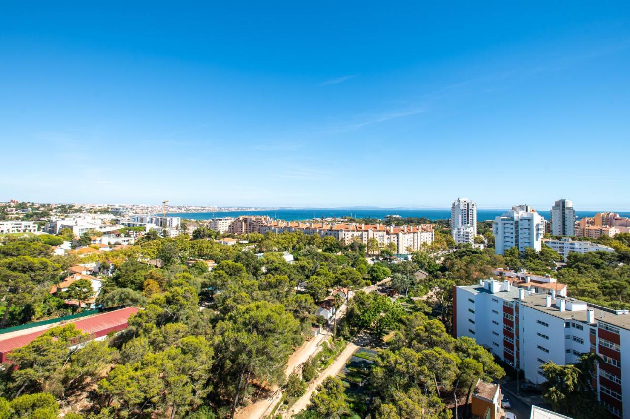 Amazing Sea View Apt With Pool Cascais - Atjoanas Luaran gambar